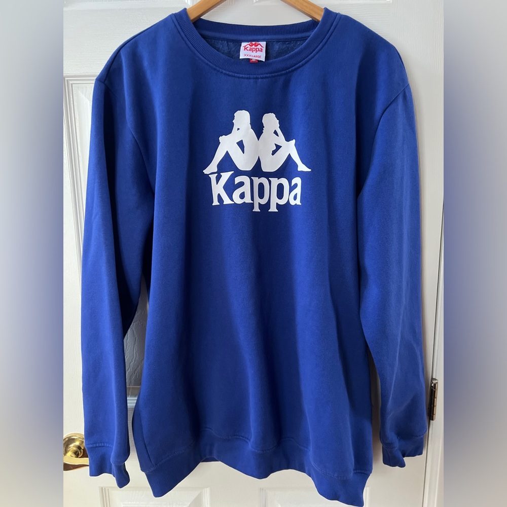 Kappa Blue Crewneck XXXL